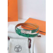 Alta gamma replica Cintura Hermès Kelly 18 in alligatore lucido color malachite Alta gamma replica Cintura Hermès Kelly 18 in alligatore lucido color malachite