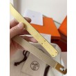 Cintura Hermès Kelly 18 in tela Officier ed Epsom