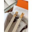 Cintura Hermès Kelly 18 in tela Officier ed Epsom
