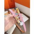 Cintura Hermès Kelly 18 Rosa Epsom