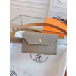 Qualità superiore replica Cintura Hermès Kelly Pocket 18 in vitello Epsom color etoupe Qualità superiore replica Cintura Hermès Kelly Pocket 18 in vitello Epsom color etoupe