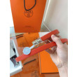 Qualità superiore replica Cintura Hermès Rivale 18 con fibbia Rivale in Epsom rosso Pelle di vitello Qualità superiore replica Cintura Hermès Rivale 18 con fibbia Rivale in Epsom rosso Pelle di vitello
