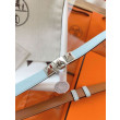 Pari all'originale replica Cintura Hermès Rivale 18 in pelle di vitello Epsom Blu Brume Pari all'originale replica Cintura Hermès Rivale 18 in pelle di vitello Epsom Blu Brume
