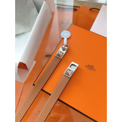 Cintura Hermès Rivale 18 in vitello Epsom color oro