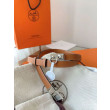 Cintura Hermès Rivale 18 in vitello Epsom color oro Cintura Hermès Rivale 18 in vitello Epsom color oro
