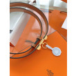 Cintura Hermès Rivale 18 in vitello Epsom color oro Cintura Hermès Rivale 18 in vitello Epsom color oro
