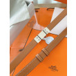 Cintura Hermès Rivale 18 in vitello Epsom color oro Cintura Hermès Rivale 18 in vitello Epsom color oro