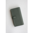 Dettagli perfetti Portafoglio lungo Hermès Bearn fatto a mano in pelle di vitello Epsom verde mandorla Dettagli perfetti Portafoglio lungo Hermès Bearn fatto a mano in pelle di vitello Epsom verde mandorla