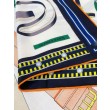 Alta gamma replica falso Replica Scialle Hermès Bianco Equestrian Letters 140 imitazione Outlet