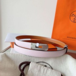 Replica Cintura Hermès Kelly 18 Malva Chiaro Epsom
