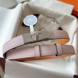 Replica Cintura Hermès Kelly 18 Malva Chiaro Epsom