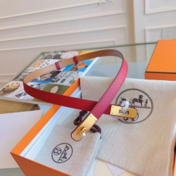Replica Cintura Hermès Kelly 18 Rossa Epsom Replica qualità specchio Cintura Hermès Kelly 18 Rossa Epsom