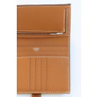 Pari all'originale replica Portafoglio compatto Hermès Bearn fatto a mano in pelle di vitello Epsom oro Pari all'originale replica Portafoglio compatto Hermès Bearn fatto a mano in pelle di vitello Epsom oro