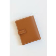 Pari all'originale replica Portafoglio compatto Hermès Bearn fatto a mano in pelle di vitello Epsom oro Pari all'originale replica Portafoglio compatto Hermès Bearn fatto a mano in pelle di vitello Epsom oro