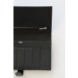 Alta gamma replica Portafoglio lungo Hermès Bearn fatto a mano in pelle di vitello Epsom nera Alta gamma replica Portafoglio lungo Hermès Bearn fatto a mano in pelle di vitello Epsom nera