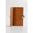 Portafoglio lungo Hermès Bearn fatto a mano in pelle di vitello Epsom oro Portafoglio lungo Hermès Bearn fatto a mano in pelle di vitello Epsom oro