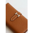 Portafoglio lungo Hermès Bearn fatto a mano in pelle di vitello Epsom oro Portafoglio lungo Hermès Bearn fatto a mano in pelle di vitello Epsom oro