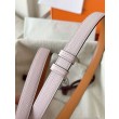 Qualità superiore replica Replica Cintura Hermès Kelly 18 Malva Chiaro Epsom imitazione Outlet