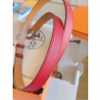 Replica Cintura Hermès Kelly 18 Rossa Epsom imitazione Outlet