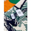 Replica Scialle Hermès Verde Cavalier en Formes 140 imitazione Outlet
