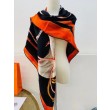 Pari all'originale replica Replica Scialle Hermes Projets Carres nero 140 imitazione Outlet
