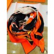 Pari all'originale replica Replica Scialle Hermes Projets Carres nero 140 imitazione Outlet