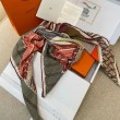 Pari all'originale replica Replica Scialle Tressage da dressage Hermes Rose/Naturale 140 imitazione Outlet