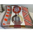 Pari all'originale replica Replica Scialle Tressage da dressage Hermes Rose/Naturale 140 imitazione Outlet