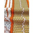 Scialle da dressage Tressage Hermes arancione 140