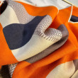 Scialle Hermès Arancione My First Galop 140 Scialle Hermès Arancione My First Galop 140