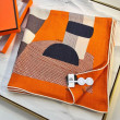 Scialle Hermès Arancione My First Galop 140 Scialle Hermès Arancione My First Galop 140