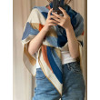Scialle Hermès Blu My First Galop 140 Scialle Hermès Blu My First Galop 140
