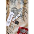 Scialle Hermès Naturel Nautical Tattoos Bandana 140