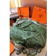 Qualità superiore replica Scialle Hermès Verde Nautical Tattoos Bandana 140