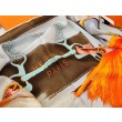 Scialle Hermes Beige Projets Carres 140