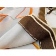 Scialle Hermes Beige Projets Carres 140