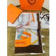 Scialle Hermes Beige Projets Carres 140