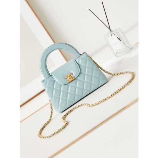 23K Kelly Mini shopping Borsa AS4416 Azzurro 23K Kelly Mini shopping Borsa AS4416 Azzurro
