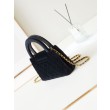 23K Kelly Mini shopping Borsa AS4416 Lana Nero