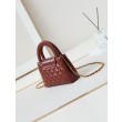 23K Kelly Mini shopping Borsa AS4416 Rosso