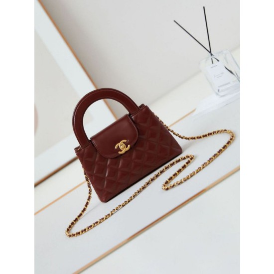 23K Kelly Mini shopping Borsa AS4416 Rosso