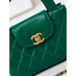 23K Kelly Mini shopping Borse Replica Alta Qualità AS4416 Verde