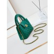 23K Kelly Mini shopping Borse Replica Alta Qualità AS4416 Verde