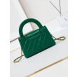 23K Kelly Mini shopping Borse Replica Alta Qualità AS4416 Verde