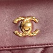24B Clutch con catena Vanity AS5038/AS5036 Borgogna