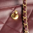 24B Clutch con catena Vanity AS5038/AS5036 Borgogna