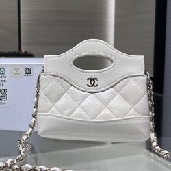 Replica Perfette Pochette con catena AP3875 bianca imitazioni
