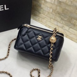 Replica Perfette Pochette con catena Nera AP2303 imitazioni