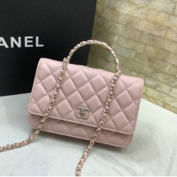 Borse Replica a tracolla con patta e manico rosa AP3574 qualità specchio Replica Perfette Borse a tracolla con patta e manico rosa AP3574 imitazioni