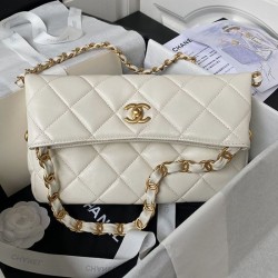 Replica Perfette Borsa in pelle di agnello Bianco AS4754 imitazioni